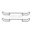 BORG & BECK BBK1045 - Kit d'accessoires, plaquette de frein à disque