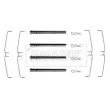 BORG & BECK BBK1068 - Kit d'accessoires, plaquette de frein à disque
