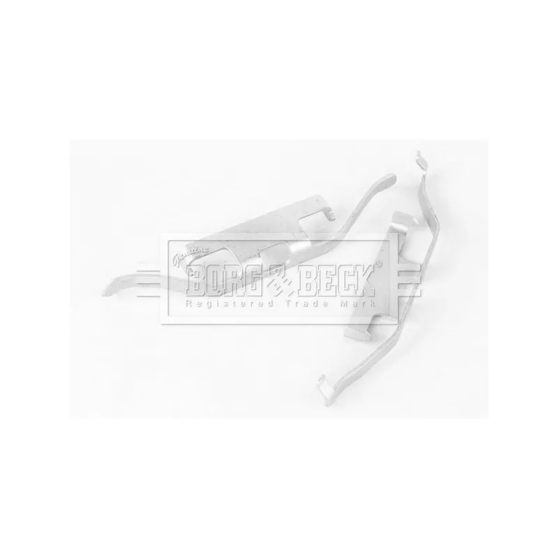 Kit d'accessoires, plaquette de frein à disque BORG & BECK BBK1336 - Visuel 1