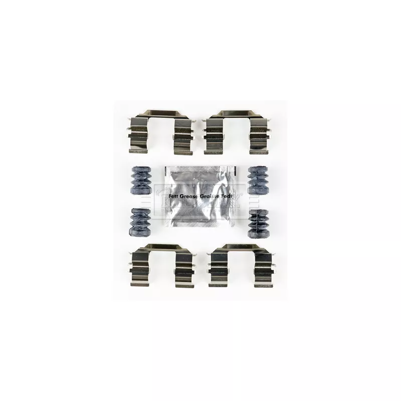 Kit d'accessoires, plaquette de frein à disque BORG & BECK BBK1466 - Visuel 1