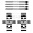 BORG & BECK BBK1527 - Kit d'accessoires, plaquette de frein à disque