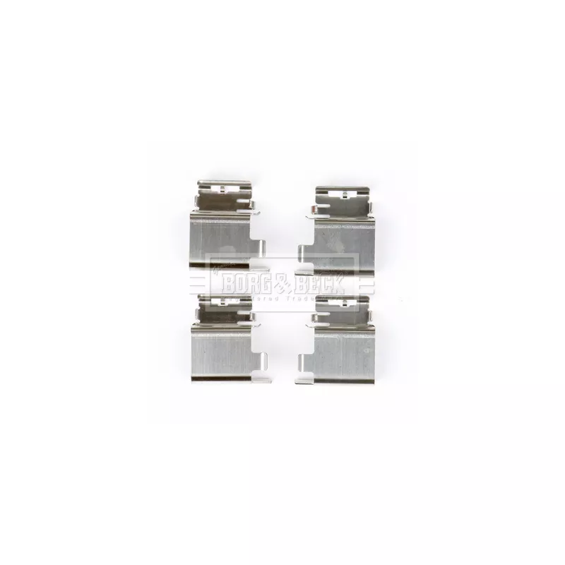 Kit d'accessoires, plaquette de frein à disque BORG & BECK BBK1733 - Visuel 1
