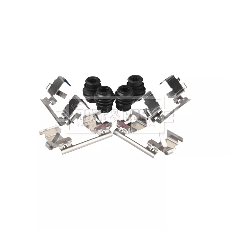 Kit d'accessoires, plaquette de frein à disque BORG & BECK BBK1747 - Visuel 1