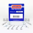 BORG & BECK BBK6292 - Kit d'accessoires, plaquette de frein à disque