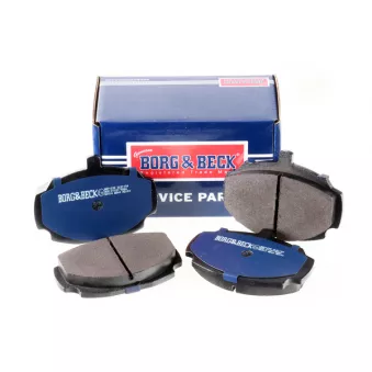 Jeu de 4 plaquettes de frein avant BORG & BECK OEM GBP256