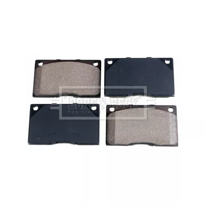 Jeu de 4 plaquettes de frein avant BORG & BECK BBP1074 - Visuel 2