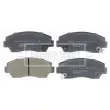BORG & BECK BBP1248 - Jeu de 4 plaquettes de frein avant