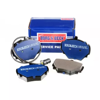 Jeu de 4 plaquettes de frein arrière BORG & BECK OEM STC1276