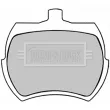 BORG & BECK BBP1409 - Jeu de 4 plaquettes de frein avant