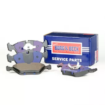 Jeu de 4 plaquettes de frein avant BORG & BECK OEM 4A0698151D