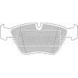 BORG & BECK BBP1460 - Jeu de 4 plaquettes de frein avant