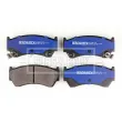 BORG & BECK BBP1470 - Jeu de 4 plaquettes de frein avant
