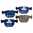 BORG & BECK BBP1595 - Jeu de 4 plaquettes de frein avant