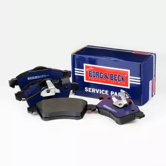 Jeu de 4 plaquettes de frein avant BORG & BECK OEM 7D0698151F