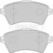 BORG & BECK BBP1711 - Jeu de 4 plaquettes de frein avant