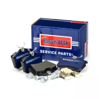 Jeu de 4 plaquettes de frein arrière BORG & BECK OEM 8E0698451A