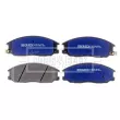 BORG & BECK BBP1789 - Jeu de 4 plaquettes de frein avant