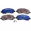 BORG & BECK BBP1831 - Jeu de 4 plaquettes de frein avant