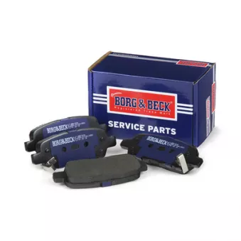 Jeu de 4 plaquettes de frein arrière BORG & BECK OEM D40609N00A