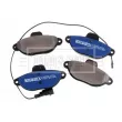 BORG & BECK BBP1852 - Jeu de 4 plaquettes de frein avant