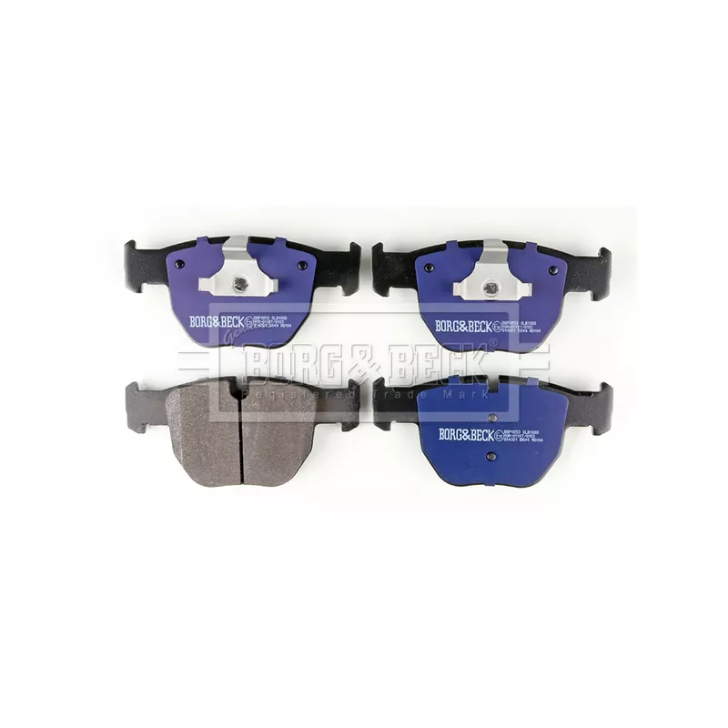 Jeu de 4 plaquettes de frein avant BORG & BECK BBP1853 - Visuel 2