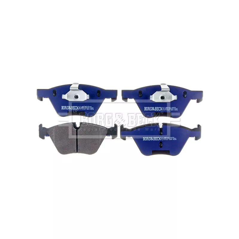 Jeu de 4 plaquettes de frein avant BORG & BECK BBP1945 - Visuel 2