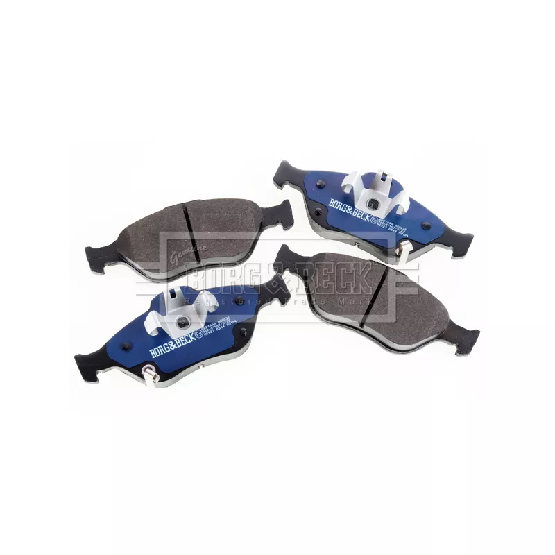 Jeu de 4 plaquettes de frein avant BORG & BECK BBP1999 - Visuel 2