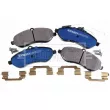 BORG & BECK BBP2030 - Jeu de 4 plaquettes de frein avant