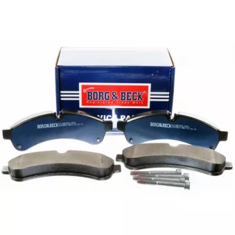 Jeu de 4 plaquettes de frein arrière BORG & BECK OEM 504232820