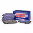BORG & BECK BBP2040 - Jeu de 4 plaquettes de frein avant