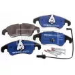 BORG & BECK BBP2045 - Jeu de 4 plaquettes de frein avant