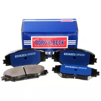 Jeu de 4 plaquettes de frein avant BORG & BECK OEM 04465YZZDY