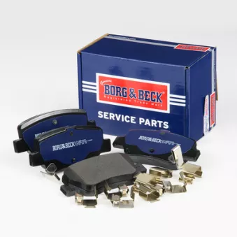 Jeu de 4 plaquettes de frein arrière BORG & BECK OEM 0446605041