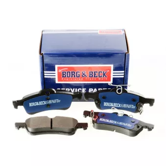 Jeu de 4 plaquettes de frein arrière BORG & BECK OEM 044660D010