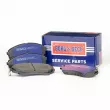 BORG & BECK BBP2119 - Jeu de 4 plaquettes de frein avant
