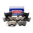 BORG & BECK BBP2138 - Jeu de 4 plaquettes de frein avant