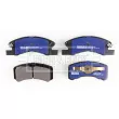 BORG & BECK BBP2141 - Jeu de 4 plaquettes de frein avant