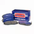 BORG & BECK BBP2171 - Jeu de 4 plaquettes de frein avant