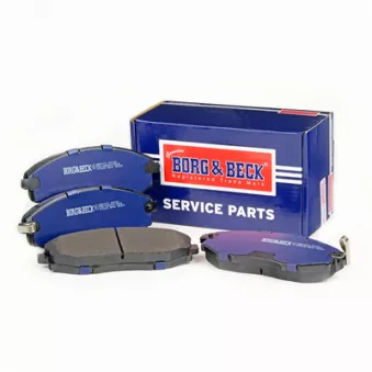 Jeu de 4 plaquettes de frein avant BORG & BECK OEM 96952179
