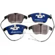 BORG & BECK BBP2184 - Jeu de 4 plaquettes de frein avant