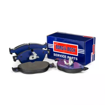 Jeu de 4 plaquettes de frein avant BORG & BECK OEM 34116775322