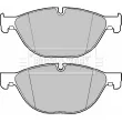 BORG & BECK BBP2218 - Jeu de 4 plaquettes de frein avant