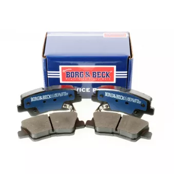Jeu de 4 plaquettes de frein arrière BORG & BECK OEM 583023QA10