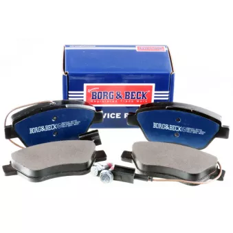 Jeu de 4 plaquettes de frein avant BORG & BECK OEM 4254C8