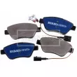 BORG & BECK BBP2243 - Jeu de 4 plaquettes de frein avant