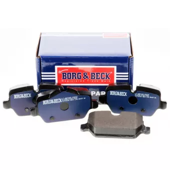 Jeu de 4 plaquettes de frein arrière BORG & BECK OEM 34219804735
