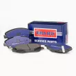 BORG & BECK BBP2299 - Jeu de 4 plaquettes de frein avant