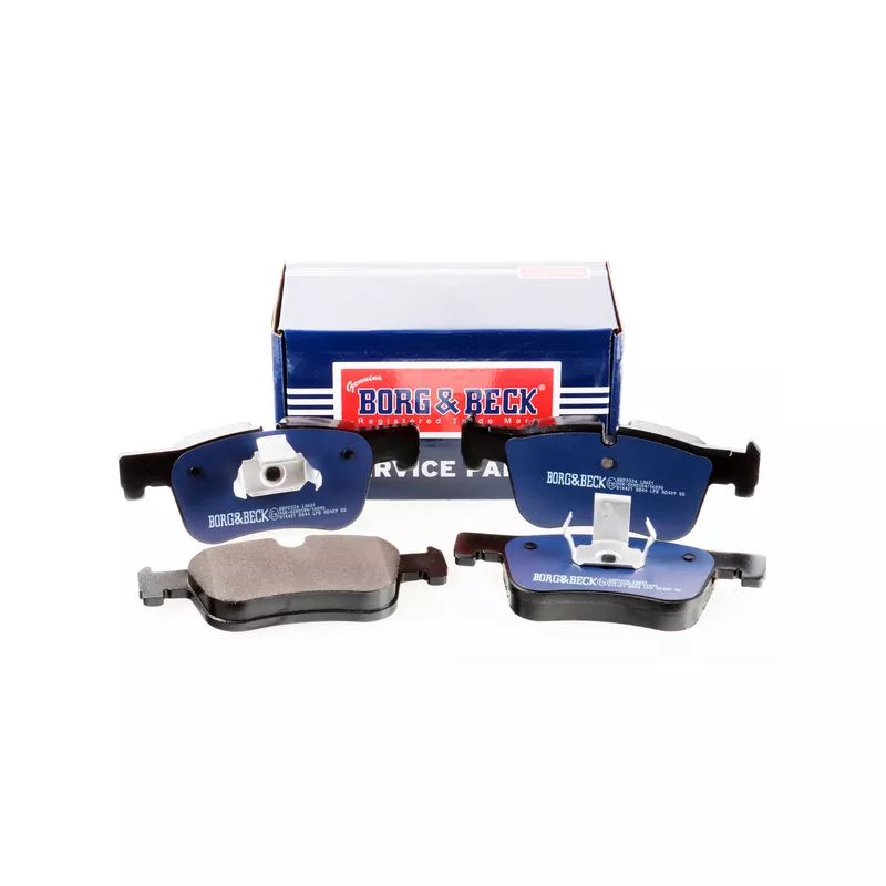 Jeu de 4 plaquettes de frein avant BORG & BECK BBP2334 - Visuel 1