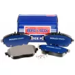 BORG & BECK BBP2344 - Jeu de 4 plaquettes de frein avant