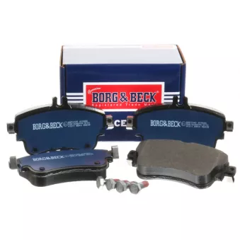 Jeu de 4 plaquettes de frein avant BORG & BECK OEM 0084200420